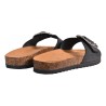 CIABATTA FIBBIA KBR SHOES BALI NERO