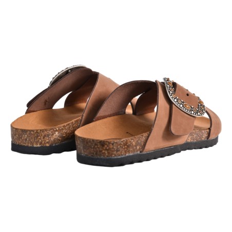 CIABATTA FIBBIA KBR SHOES IBIZA MOKA