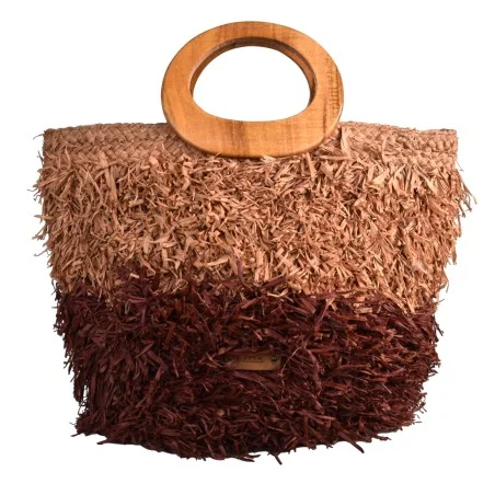 BORSA KESHIA LARGE AFAR KESHIA_L COFFEE/COGNAC