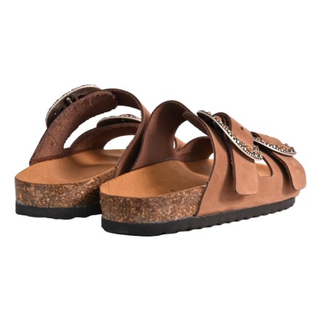 CIABATTA FIBBIA KBR SHOES KOBE MOKA