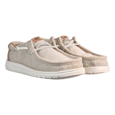 MOCASSINO WALLY JUTE HEY DUDE HD.43085 1UH