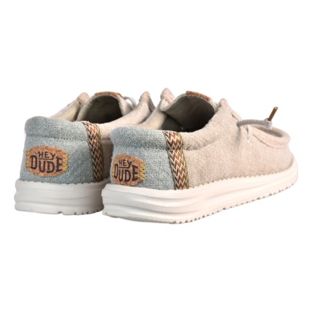 MOCASSINO WALLY JUTE HEY DUDE HD.43085 1UH