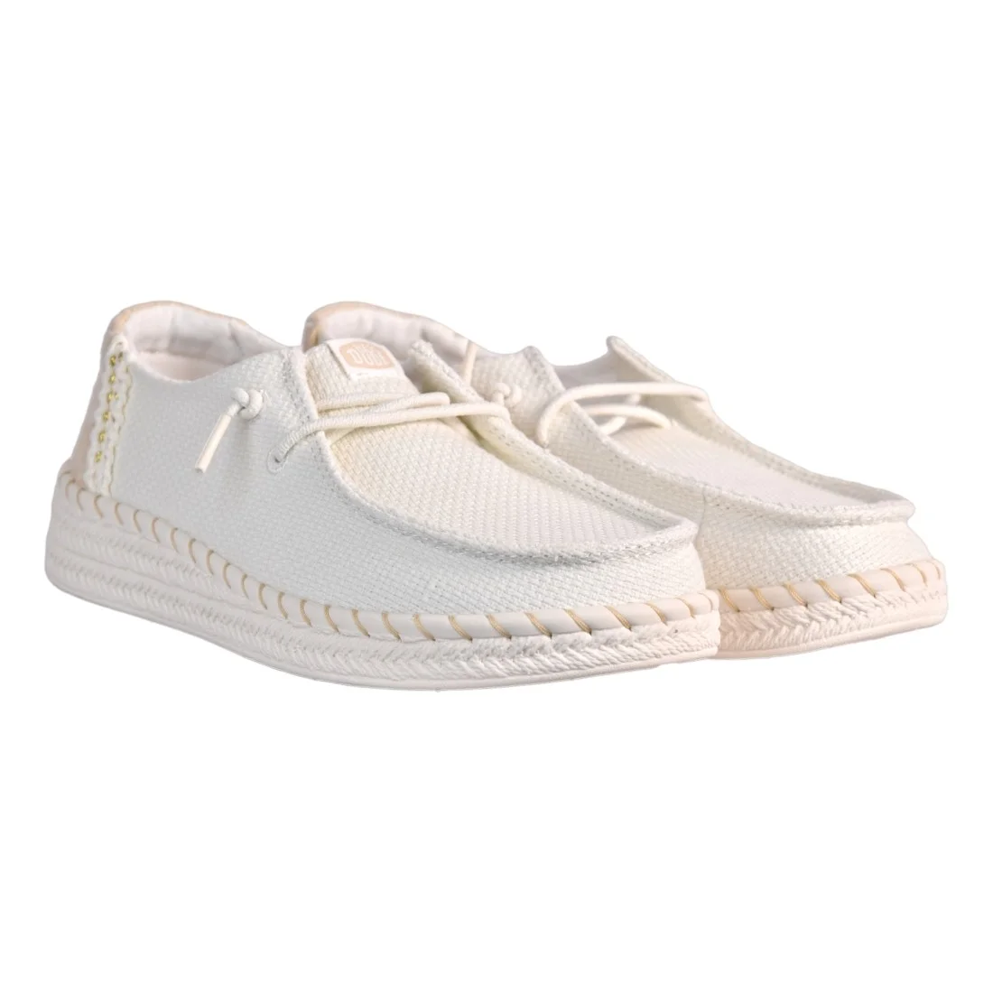 MOCASSINO WENDY ESPADRILLE WOVEN HEY DUDE HD.43681 100