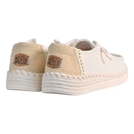 MOCASSINO WENDY ESPADRILLE WOVEN HEY DUDE HD.43681 100