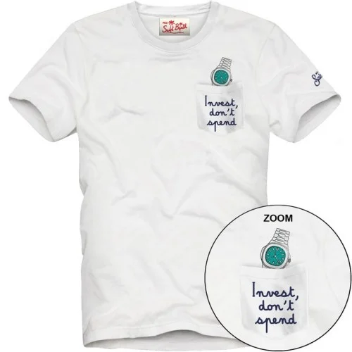 AUSTIN T-SHIRT INVEST DONT SPEND MC2 SAINT BARTH AUS0001 05140H