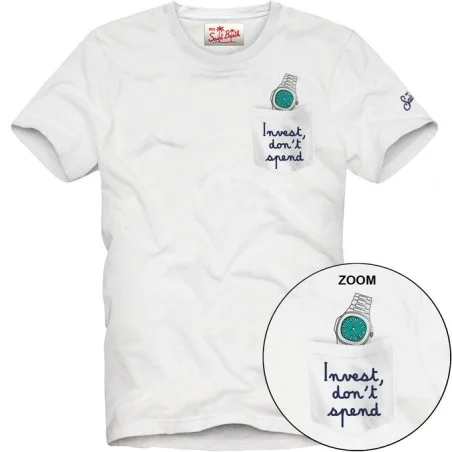 AUSTIN T-SHIRT INVEST DONT SPEND MC2 SAINT BARTH AUS0001 05140H