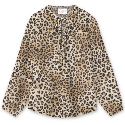 HARPER BLOUSE LEOPARD MC2 SAINT BARTH HRP001 06724H