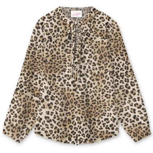 HARPER BLOUSE LEOPARD MC2 SAINT BARTH HRP001 06724H