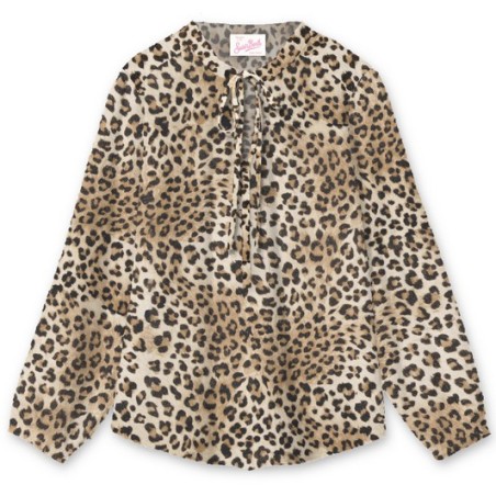 HARPER BLOUSE LEOPARD MC2 SAINT BARTH HRP001 06724H