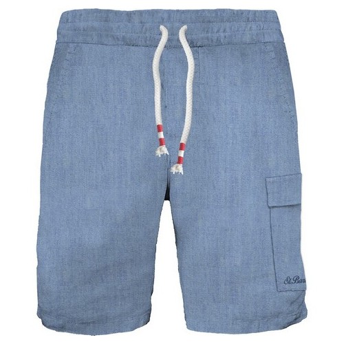 MARSEILLE JR BERMUDA CHAMBRAY DENIM MC2 SAINT BARTH MRE0001 00317H