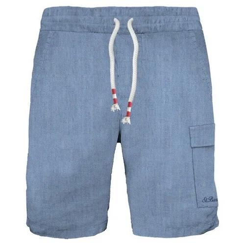 MARSEILLE JR BERMUDA CHAMBRAY DENIM MC2 SAINT BARTH MRE0001 00317H