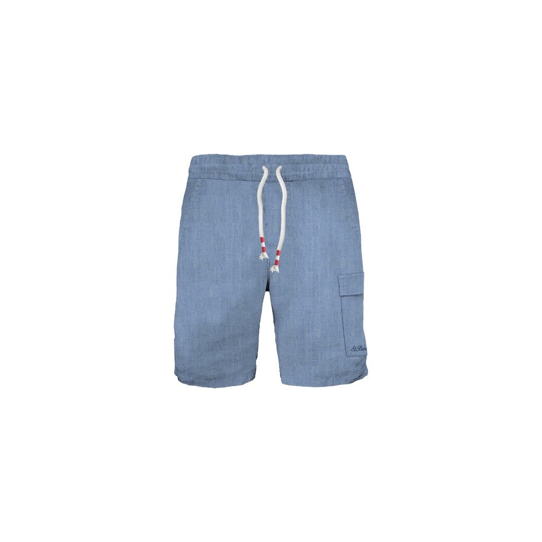 MARSEILLE JR BERMUDA CHAMBRAY DENIM MC2 SAINT BARTH MRE0001 00317H