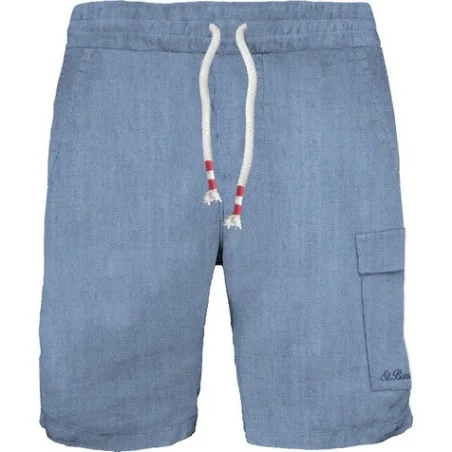 MARSEILLE JR BERMUDA CHAMBRAY DENIM MC2 SAINT BARTH MRE0001 00317H