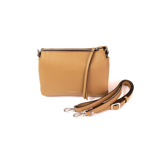 BORSA PELLE THREE GIANNI CHIARINI BS4362/22PEGRN 0422
