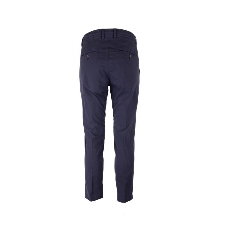 PANTALONE SLIM TAPERED CON COULISSE CRUNA MITTE.901 BLU