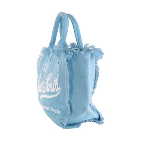 ACC.BORSA CANVAS DONNA 32 MID BLUE MC2 SAINT BARTH VANITY 03026B