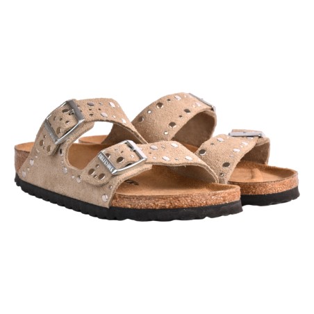 CIABATTA ARIZONA SUEDE BIRKENSTOCK 1029390 TAUPE