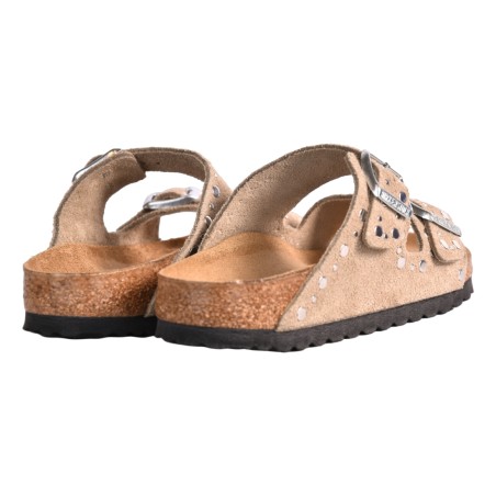 CIABATTA ARIZONA SUEDE BIRKENSTOCK 1029390 TAUPE