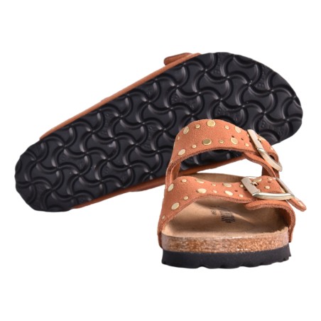 CIABATTA ARIZONA SUEDE LEATHER BIRKENSTOCK 1029513 RUST