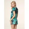 VESTITO CORTO F**K 0506AQ ACQUAMARINE