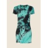 VESTITO CORTO F**K 0506AQ ACQUAMARINE