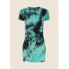 VESTITO CORTO F**K 0506AQ ACQUAMARINE