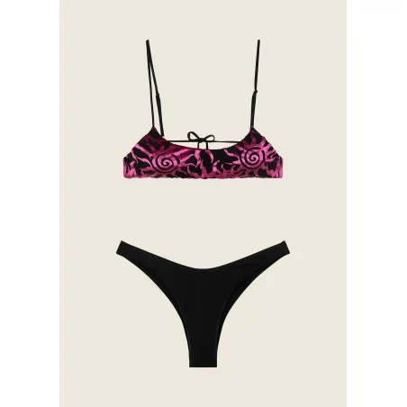 BIKINI TOP F**K 0812BK BLACK
