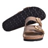 CIABATTA ARIZONA BIG BUCKLE LEATHER BIRKENSTOCK 1030395 TABACCO