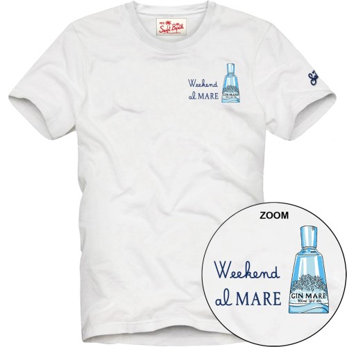 T-SHIRT WEEKEND GIN MARE 01N MC2 SAINT BARTH TSHM001 05447H