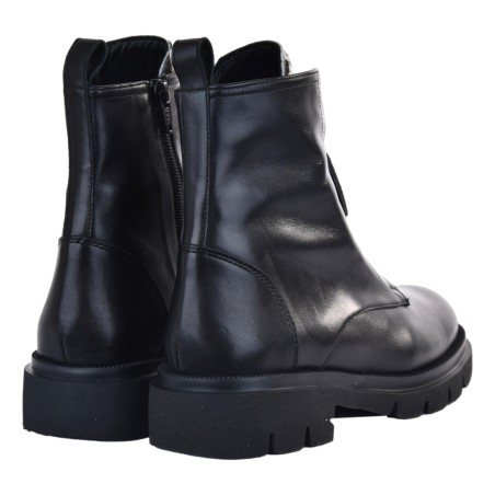 STIVALETTO C/ZIP FRONTALE ORO LA PARIGINA 380 NERO