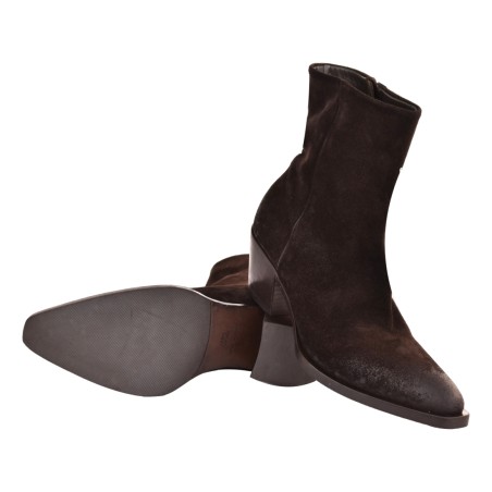 STIVALETTO CAMOSCIO STRATEGIA A5801 EBANO