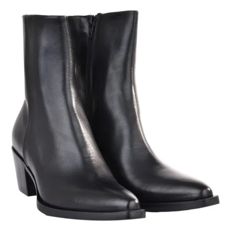 STIVALETTO PELLE STRATEGIA A5801 NERO