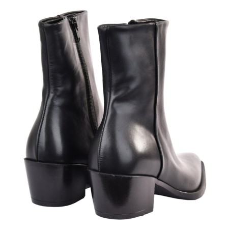 STIVALETTO PELLE STRATEGIA A5801 NERO