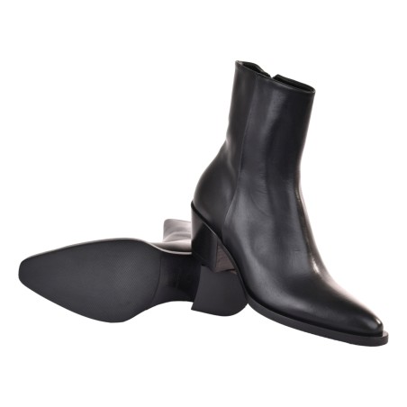 STIVALETTO PELLE STRATEGIA A5801 NERO