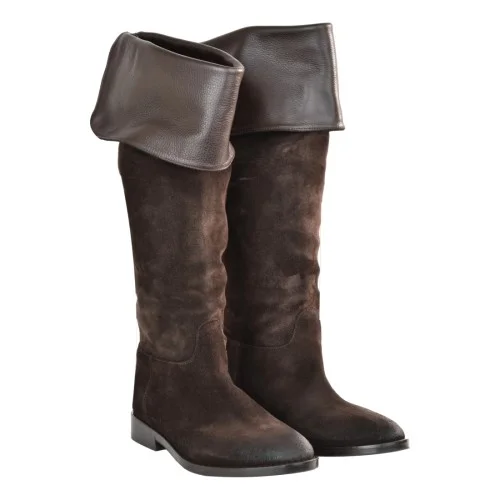 STIVALE CAMOSCIO STRATEGIA A5998 EBANO