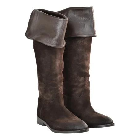 STIVALE CAMOSCIO STRATEGIA A5998 EBANO