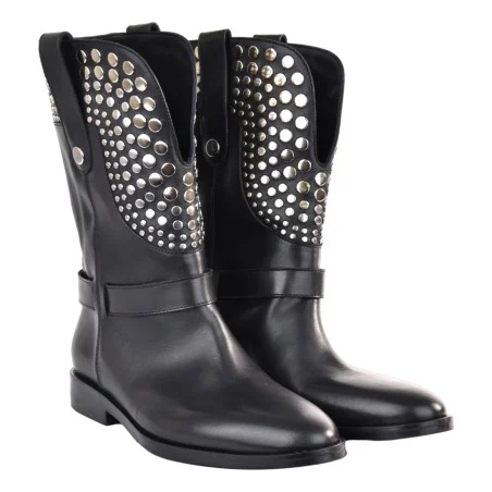 STIVALETTO C/BORCHIE STRATEGIA A5999 NERO