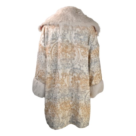 CAPPOTTO OVER COLLO PELLICCIA BYE FIRENZE AB9/H921 080