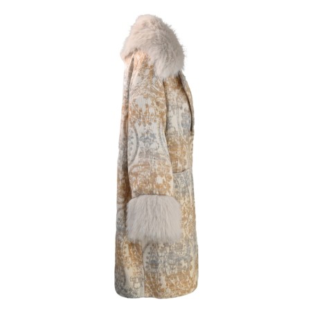 CAPPOTTO OVER COLLO PELLICCIA BYE FIRENZE AB9/H921 080