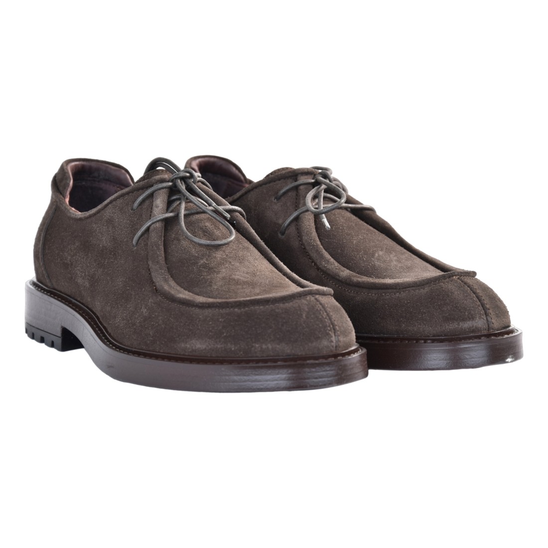 MOCASSINO LACCI CAMOSCIO HUNDRED 100 M118-02 T.MORO