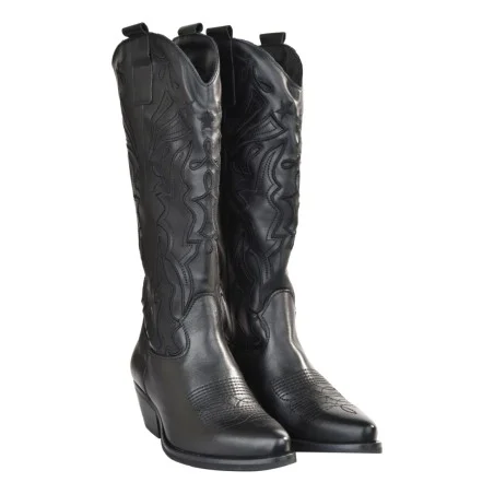 STIVALE TEXANO RICAMO REP-KO 1502/50 NERO