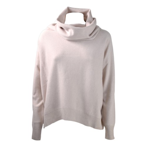MAGLIA DOLCEVITA OVER D.EXTERIOR 61157 GESSO