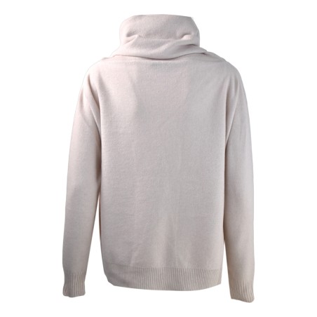 MAGLIA DOLCEVITA OVER D.EXTERIOR 61157 GESSO
