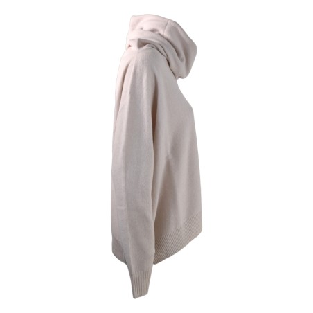 MAGLIA DOLCEVITA OVER D.EXTERIOR 61157 GESSO