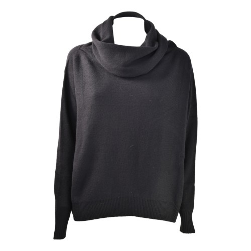 MAGLIA DOLCEVITA OVER D.EXTERIOR 61157 NERO