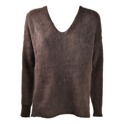 MAGLIA SCOLLO V D.EXTERIOR 61290 WENGE