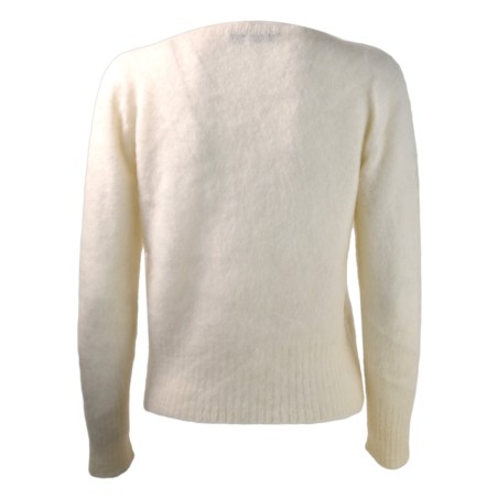 MAGLIA GIROCOLLO D.EXTERIOR 61291 LATTE