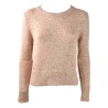 MAGLIA GIROCOLLO PAILLETTES D.EXTERIOR 61297/A BEIGE