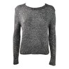 MAGLIA GIROCOLLO PAILLETTES D.EXTERIOR 61297/A PIOMBO