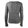MAGLIA GIROCOLLO PAILLETTES D.EXTERIOR 61297/A PIOMBO